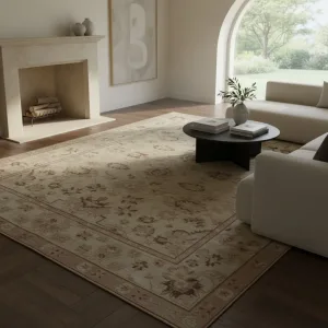 Tapete Persa Zigler Para Sala 2,52 X 3,00 M