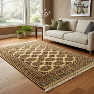 Tapete Persa Turkman 1,35 X 1,95 M
