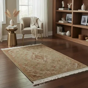 Tapete Persa Kirman Lã 0,68 x 1,03 M