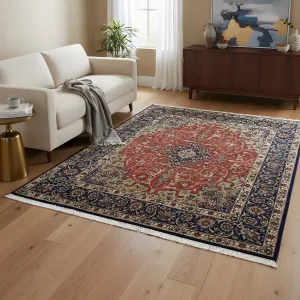 Tapete Persa Isfahan Artesanal 1,12 X 1,68 M
