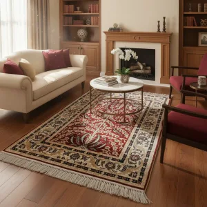 Tapete Persa Artesanal Kayseri 0,94 X 0,63 M