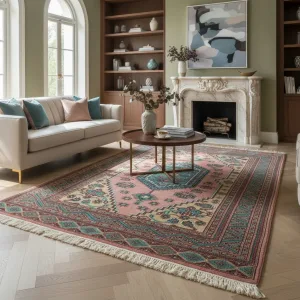 Tapete Persa Bokhara Silk Touch 1,86 X 1,28 M