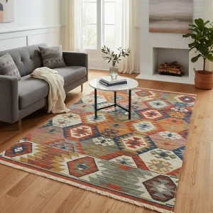 Tapete Ravena 1,50 X 1,00 M Moderno Chenille