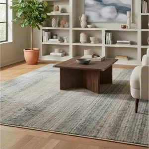 Tapete Decorativo Abdalla Lumina 100x200cm Cinza