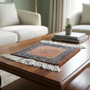 Tapete Persa De Mesa 30 X 27Cm (Usado)