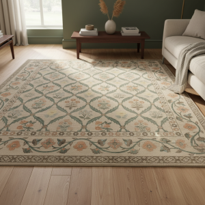 Tapete Egípcio Oushak Vintage 2,00 X 2,50 /m