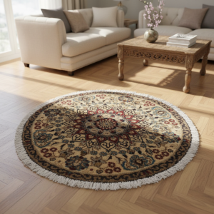 Tapete Persa Redondo Nain 0,80 Cm (Recondicionado)