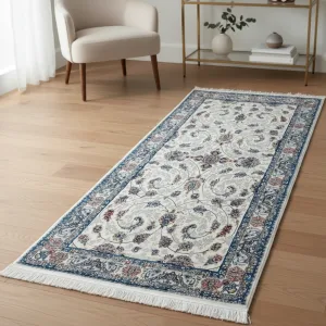 Tapete Persa A Máquina 1,00 X 2,00 Irã Clássico