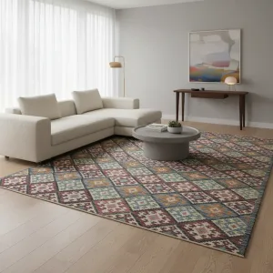 Tapete Kilim Lahore Geométrico Abdalla Import 2x3m