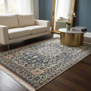 Tapete Persa Nain 1,20 X 1,98 M Feito À Mão Lã (Recondicionado)