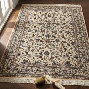 Tapete Termeh Decorativo Floral Clássica Ira 2,00 X 3,00 M